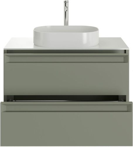 Тумба под раковину Allen Brau Fantasy 2.0 1.11003.CGM 2.0 100х50 подвесная цвет зеленый - фото 3