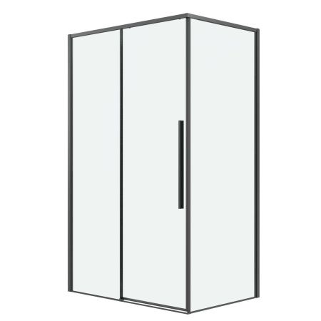 Боковая стенка Grossman Galaxy 200.K33.01.100.42.00 100х195 стекло прозрачное профиль графит