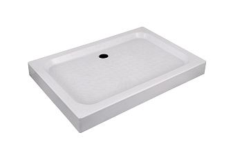 Душевой поддон акриловый Taliente PTA-0812 120х80 белый с каркасом