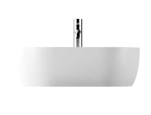 Раковина керамическая Alice Unica 32120108 60х40 накладная цвет черный без отверстий под смеситель - фото 2