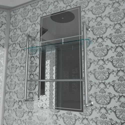 Душевая кабина Niagara Luxe 7744W 120х120 четверть круга с крышей ориентация универсальная - фото 4