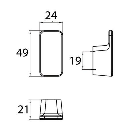 Крючок Emco Art 1675 001 00