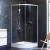 Душевой уголок Am.Pm X-Joy W88E-205-090MT64 90х90 стекло прозрачное профиль хром с поддоном