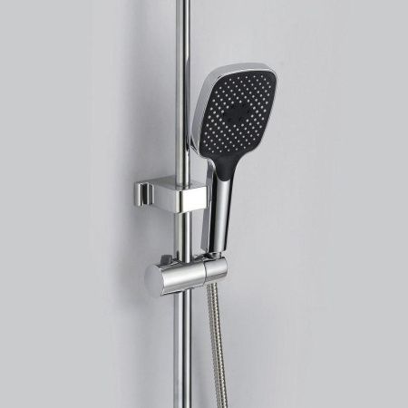 Душевая стойка D-Lin D10A17 настенная цвет хром