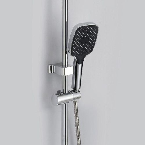 Душевая стойка D-Lin D10A17 настенная цвет хром - фото 4