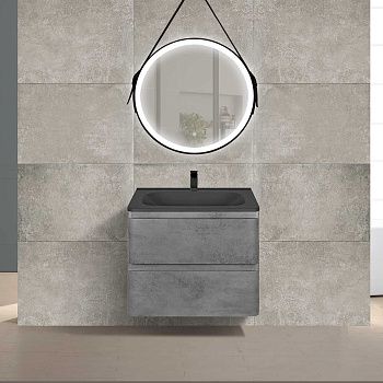 Тумба под раковину Vincea Vico VMC-2V600BT 60х50 подвесная цвет серый