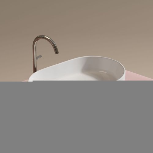 Раковина из сантехнического фарфора Ceramica Nova ELEMENT CN6048 60х40 накладная цвет белый без отверстий под смеситель - фото 5