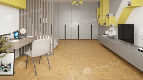Ламинат Alpine Floor Herringbone 8 Pro New LF102-4 Дуб Тулуза толщина 0.8 см 33 класс 606х101 - фото 2