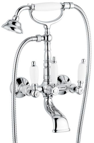 Смеситель для ванны Emmevi Deco Ceramic 121611/CR настенный хром