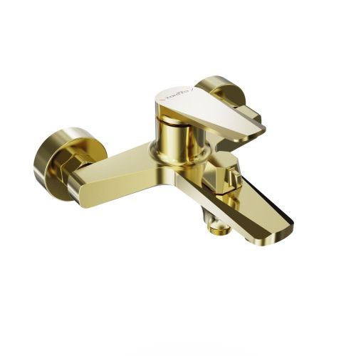 Смеситель для ванны Tokito KIN TOK-KIN-1014 настенный золото - фото 2