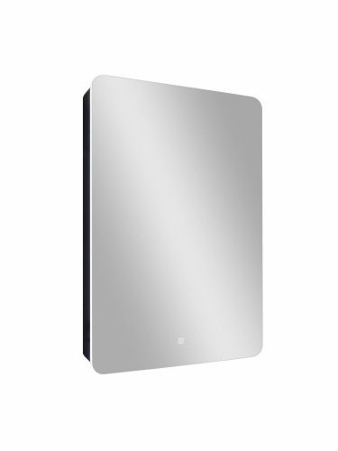 Зеркало-шкаф Art&Max LECCE AM-Lec-560-850-1D-R-DS-F-Nero 60х90 подвесной цвет черный - фото 3