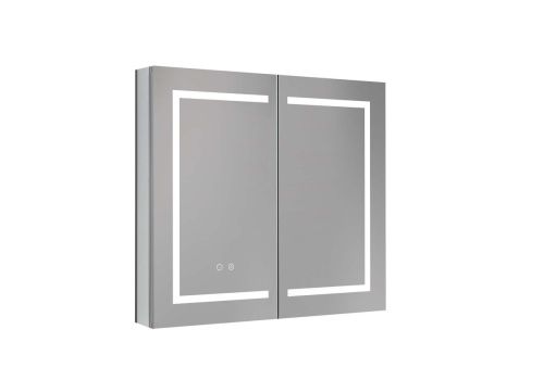 Зеркало-шкаф Aquatek AQ7804-MLC 80х70 подвесной - фото 4