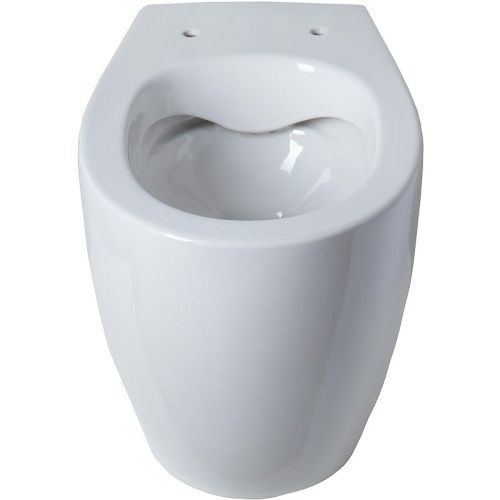 Унитаз приставной Allen Brau Fantasy 4.11007.20 белый с сиденьем микролифт безободковый каскадный смыв - фото 2