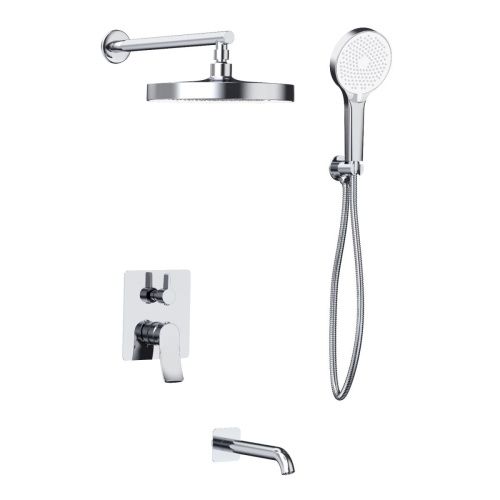 Душевая система Haiba HB80553 встраиваемая в стену цвет хром - фото 2