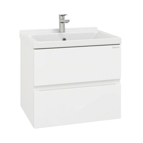 Тумба под раковину Onika Эвада 106156 60х40 подвесная цвет белый
