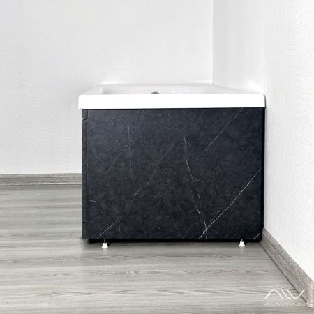 Экран под ванну Alavann Rita 70 см ALV0767004 торцевой МДФ черный