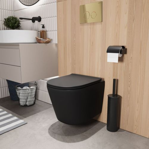 Инсталляция + кнопка смыва + унитаз Grossman Style 97.4477BMSQ.05.30M - фото 5