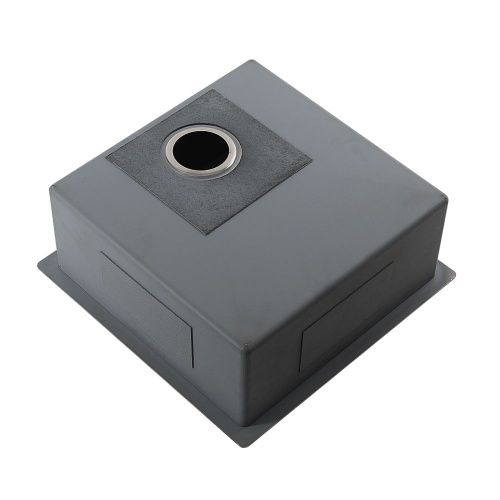 Кухонная мойка Melana ProfLine MLN-R5050W 50х50 цвет серый поверхность матовая - фото 3