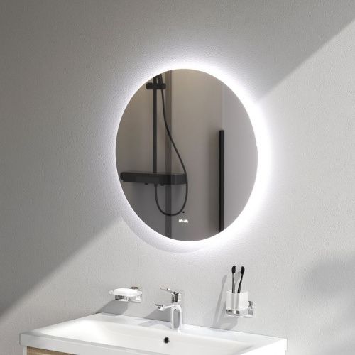 Зеркало с подсветкой Am.Pm X-Joy M85MOX40601S 60х60 подвесное - фото 4