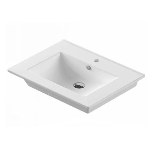 Тумба с раковиной Comforty Марио 00-00004157CF 80х50 напольная цвет коричневый - фото 3