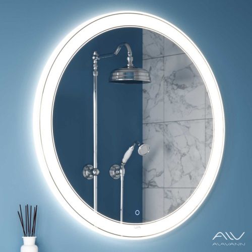 Зеркало с подсветкой Alavann Solis ALV0748003 100х100 подвесное - фото 3