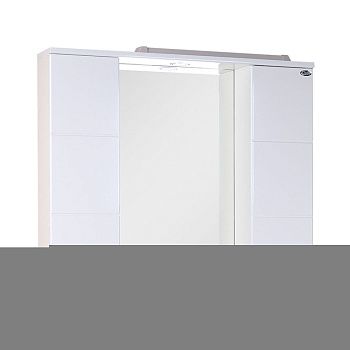 Зеркало-шкаф Onika Балтика 208024 80х70 подвесной цвет белый