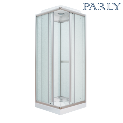 Душевая кабина Parly Frost FQ811 80х80 квадратная с крышей ориентация универсальная - фото 3