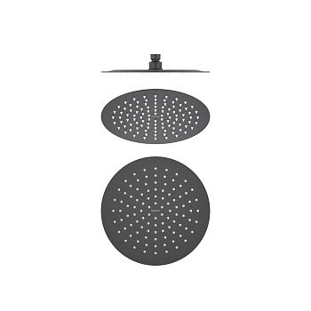 Верхний душ Aquatek AQ2073MB 25х25 черный