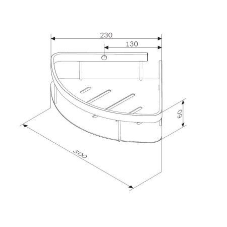Полка в ванную комнату Am.Pm Sense L A7454222