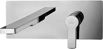 Смеситель для раковины Paffoni West WS105CR встраиваемый в стену хром