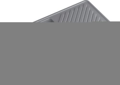 Кухонная мойка Granfest Quarz 53 темно-серый 85х50 цвет серый поверхность матовая - фото 2