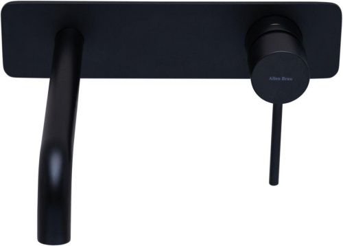 Смеситель для раковины Allen Brau Glority 5.51004-31 встраиваемый в стену черный - фото 3