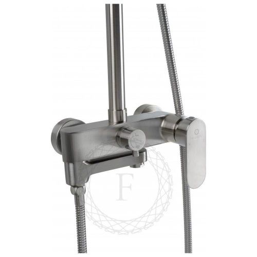 Душевая стойка Filarete FL2030NK настенная цвет никель - фото 4