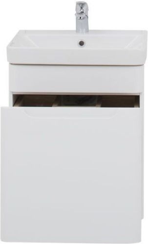 Тумба с раковиной Aquanet София 00212585 50х50 подвесная цвет белый - фото 3