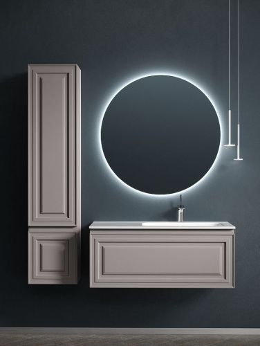 Тумба под раковину Sancos Very VR100RSM 100х40 подвесная цвет бежевый - фото 2