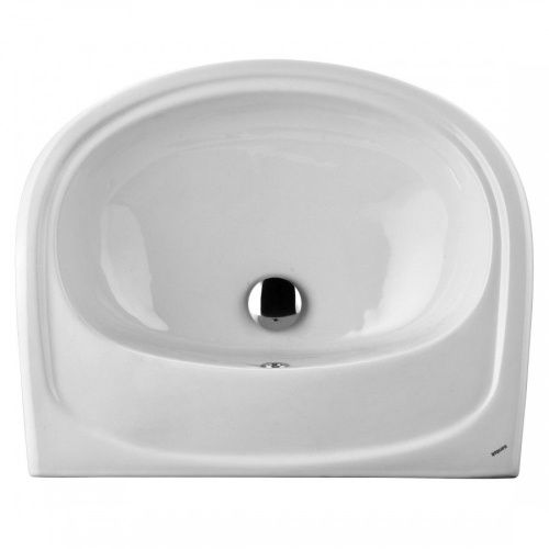 Раковина из сантехнического фарфора Santek Анимо 1WH110505 60х50 подвесная цвет белый - фото 3