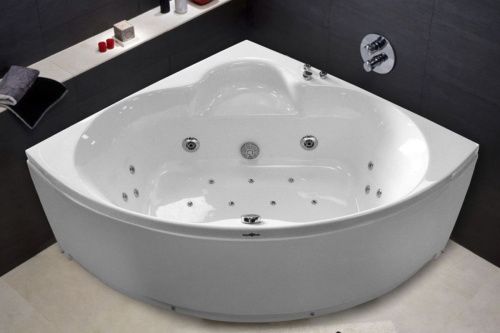 Ванна акриловая Royal Bath FANKE RB581200 140х140 угловая четверть круга без каркаса - фото 2
