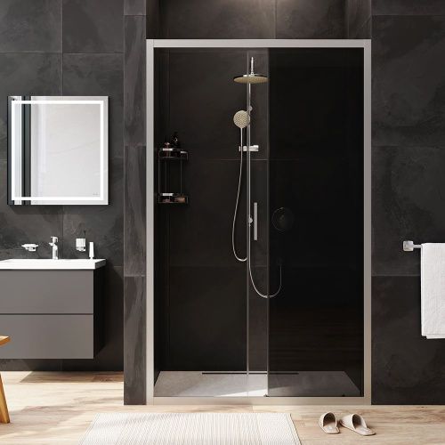 Душевая дверь Am.Pm Gem W90G-120-1-195MG 120х195 стекло прозрачное профиль хром - фото 4