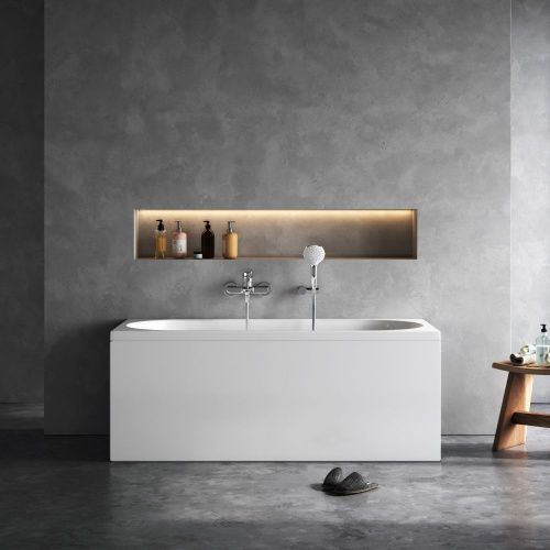 Ванна акриловая Am.Pm X-Joy W94A-150-070W-A1 150х70 пристенная прямоугольная без каркаса - фото 4