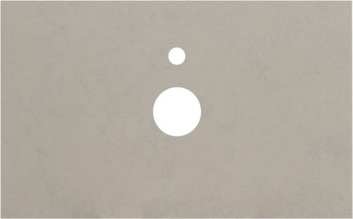 Столешница Aquanet Nova Lite 00257612 73х45 накладная цвет бежевый - фото 2