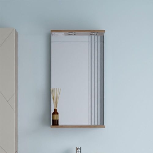 Зеркало с подсветкой Бриклаер Кристалл 4627125416811 40х70 подвесное - фото 2