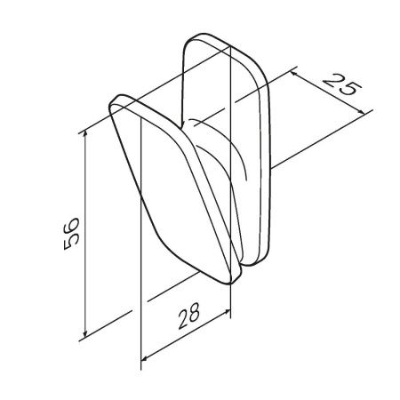 Крючок Am.Pm Inspire V2.0 A50A35522