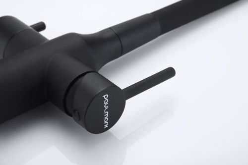 Смеситель для кухни Paulmark SALIX Sa213419-AN на мойку черный - фото 5