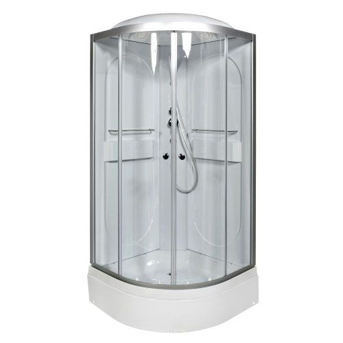 Душевая кабина AvaCan L510 100х100 четверть круга с крышей ориентация универсальная - фото 2