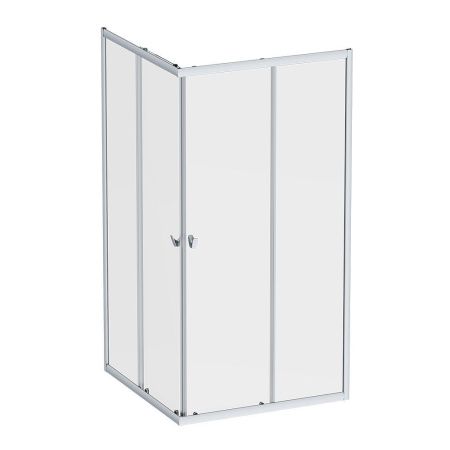 Душевой уголок Am.Pm Sunny W87G-403-100100-MT 100х100 стекло прозрачное профиль хром без поддона