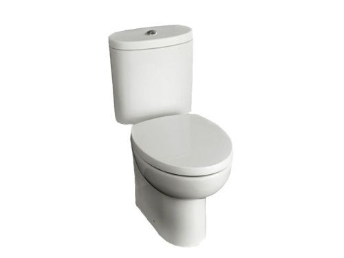 Унитаз напольный с бачком Hatria ERIKA PRO Q YXBQ01* белый с сиденьем микролифт душевой смыв