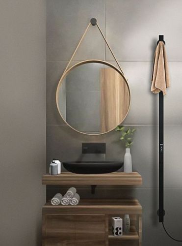 Полотенцесушитель электрический Indigo Style PRO LSPRE120-3BRRt 5х120 черный - фото 2