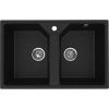 Кухонная мойка Ulgran Practik PR-M 770-004 75х50 цвет черный