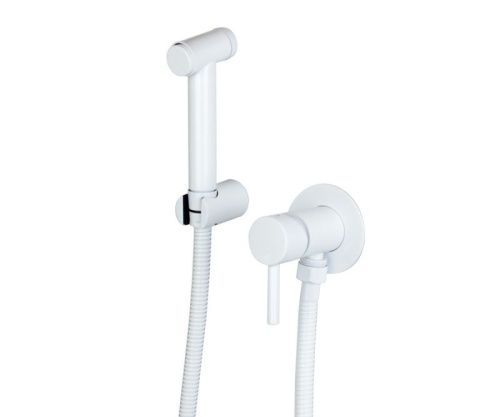 Гигиенический душ со смесителем Bronze de Luxe SCANDI 14512W черный - фото 2