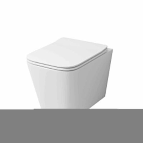 Унитаз подвесной Grossman Falcon GR-4441S белый с сиденьем микролифт безободковый каскадный смыв